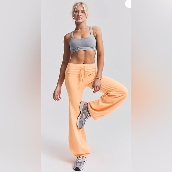 FP Movement Quick Step Bubble Pants Neon Clementine Women’s Size XS Brand New - Picture 1 of 3